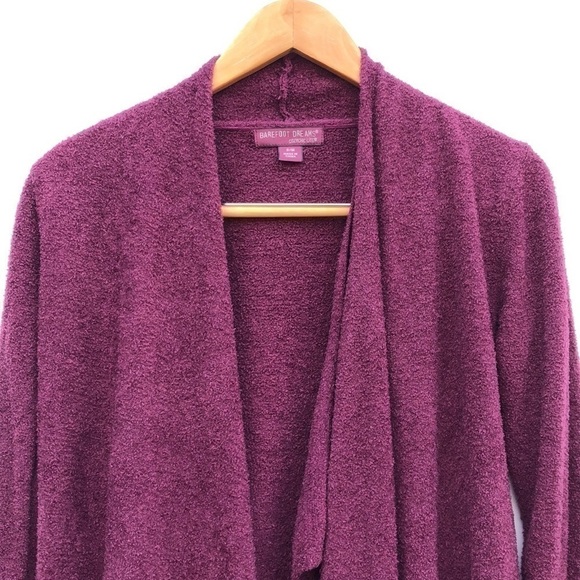 𝅺BAREFOOT Dreams Cozychic Lite Island Wrap Cardigan Size S/M - Picture 5 of 10